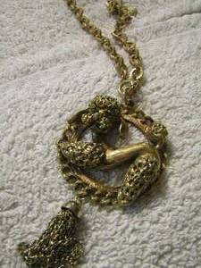 lot 149 image: Poodle necklace mcm