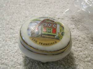 lot 174 image: Cable Car San Francisco trinket box