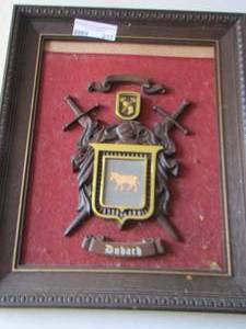 lot 211 image: COAT OF ARMS - DUBACH
