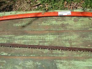 lot 255 image: hand saw