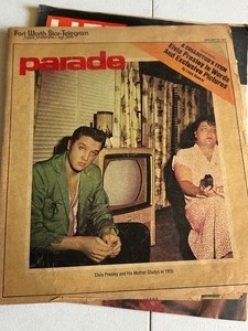lot 265 image: ELVIS PRESLEY - STAR, PARADE & LIFE MAGAZINE
