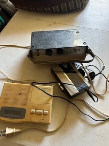 lot 303 image: WEATHER RADIO,  CASSETTE PLAYER  PLUS