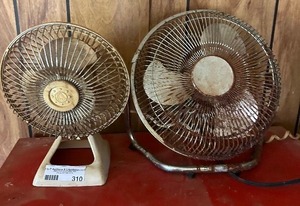 lot 310 image: 2 TABLE TOP FANS