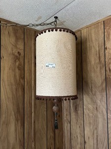 lot 312 image: MCM HANGING LAMP