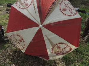 lot 282 image: BACARDIA SPICE  PATIO UMBRELLA