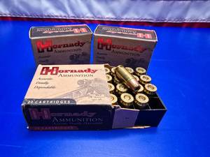 lot 4 image: Hornady Custom .45 Auto P 230gr XTP Hollow Points Ammo.  QUANTITY 3 BOXES.  BID IS TIMES THE QUANTITY