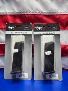 lot 48 image: Lot of 2 Glock G32 .357 13 Round Magazines