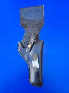 lot 27 image: Vintage Leather Brauer Bros BS 41 Black Holster