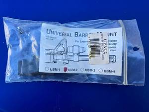 lot 34 image: Tac Star UBM-2 Universal Laser & Flashlight Barrel Mount.  Fits 12 up to 34