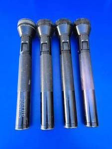 lot 36 image: Lot of 4 Streamlight Flashlights.  20x (Qty 3) & SL-20X (Qty 1) w Wall Chargers.  No Batteries.