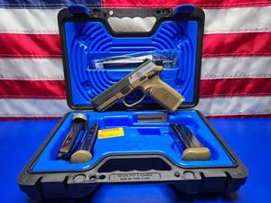 lot 107 image: WOW NEW FN America FNX-45 .45 ACP Double-ActionSingle-Action Pistol w 3 Magazines