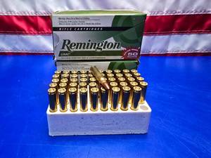lot 193 image: Remington UMC .223 REM 55gr Ammo.  50 Rounds Per Box.  QUANTITY 2 BOXES.  BID IS TIMES THE QUANTITY