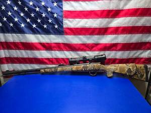 lot 226 image: Connecticut Valley Arms Black Powder .50cal Rifle w Bushnell Scope, Made In Spain