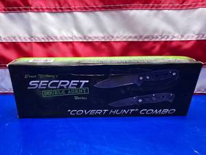 lot 254 image: Frost Cutlery Combo Knife Set w Sheath