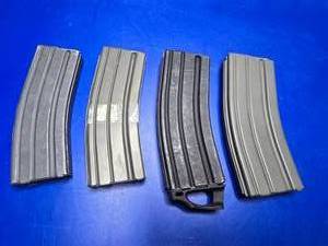 lot 263 image: Lot of 4 AR15 Magazines