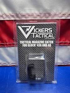 lot 270 image: Vickers Tacticel Tactical Magazine Catch for Glock 43X and 48