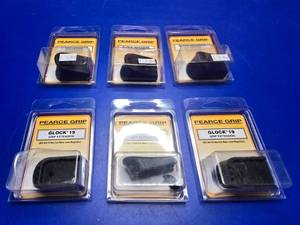 lot 292 image: Lot of 6 Pearce Grip Glock Magazine Extensions