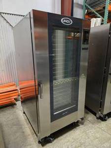 lot 12 image: USED ONCE & DISCONNECTED Unox Cheftop XAVL-2021-GPLS BIG PLUS Roll-In Trolley Intelligent Combination Oven w MIND.Maps.  Seller paid over $35k for it   SEE DESCRIPTION FOR MORE INFORMATION