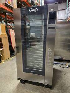 lot 1 image: BRAND NEW Unox Cheftop XAVL-2021-GPLS BIG PLUS Roll-In Trolley Intelligent Combination Oven w MIND.Maps.  Seller paid over $35k for it   SEE DESCRIPTION FOR MORE INFORMATION