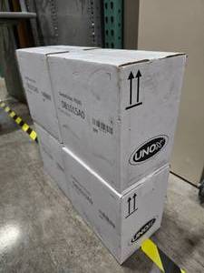 lot 13 image: 4 NEW Boxes of UNOX Detergent & Rinse PLUS.  10 One Liter Bottles Per Case