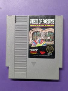 lot 4 image: Nintendo NES - Wheel of Fortune Game Cartidge