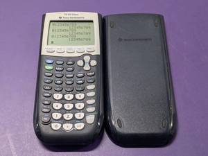 lot 29 image: Texas Instruments TI-84 Plus Graphing Calculator