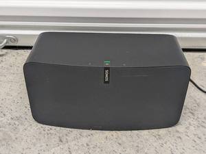 lot 48 image: Sonos Play5 Black Wireless Speaker with Power Cord