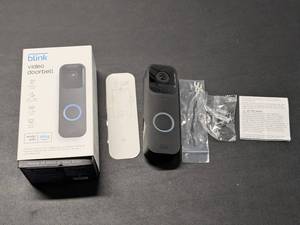lot 72 image: Blink Video Doorbell