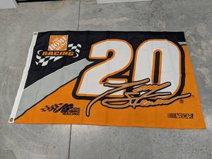 lot 96 image: HomeDepot Nasscar Racing Banner 57x36