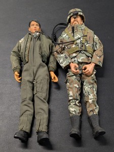 lot 112 image: Lot of 2 - Military Action Figurines