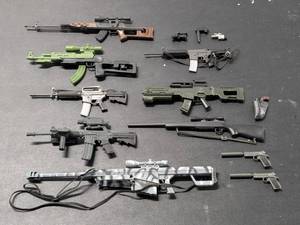 lot 131 image: Lot of Weapon Toys, 21 Century GI Joe See Photos