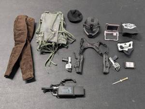 lot 141 image: Lot of Clothes & Weapon Toys, 21 Century GI Joe See Photos