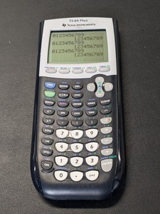 lot 183 image: Texas Instruments TI-84 Plus Graphing Calculator