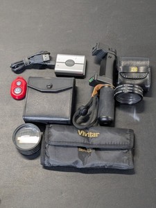 lot 204 image: Lot of Camera Accessories Bundle (see photos)