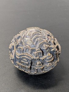 lot 213 image: City Jerusalem 925 Round Sculpture Judaism Israel Hebrew