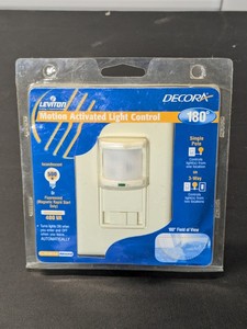 lot 220 image: Leviton Decora Motion Activated Light Control - NEW