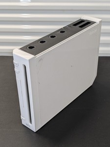 lot 232 image: Nintendo Wii GameCube Games Compatible Console System Only - RVL-001(USA)
