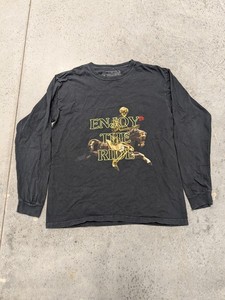 lot 241 image: Travis Scott Astroworld Enjoy the Ride shirt Long sleeve - Large
