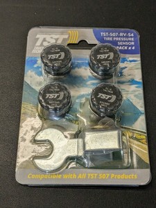 lot 253 image: Truck Systems ST-507-RV-S4 507 Series 4 RV Tire Cap Sensor x 4 - NEW