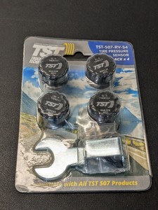 lot 255 image: Truck Systems ST-507-RV-S4 507 Series 4 RV Tire Cap Sensor x 4 - NEW