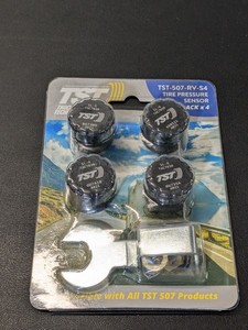 lot 258 image: Truck Systems ST-507-RV-S4 507 Series 4 RV Tire Cap Sensor x 4 - NEW