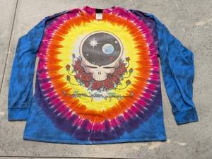 lot 262 image: 1992 Vintage Grateful Dead Liquid Blue Long Sleeve - XLarge