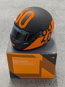 lot 268 image: F1 McLaren 60th Anniversary Team Helmet 12 Scale