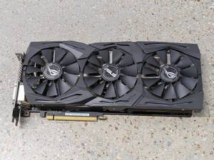 lot 301 image: ASUS GTX1070 8GB GPU Graphic Card