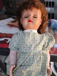 lot 55 image: Vintage baby doll no name no markings