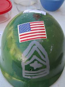 lot 86 image: HARD HAT PAINTED