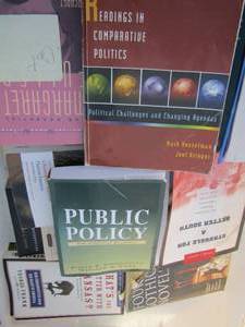 lot 103 image: BOOK LOT - POLITICS & POLICYbook lot