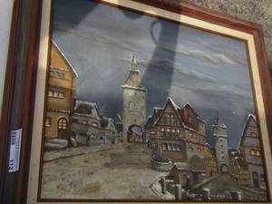 lot 112 image: Wall art framed size unknown