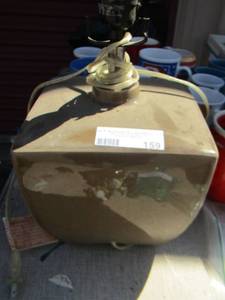 lot 159 image: bedside lamp with no shade