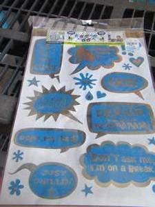 lot 192 image: amazing sticker lot